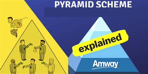 is amway a pyramid scheme.